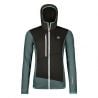 Polaire ORTOVOX FLEECE GRID HOODY W (autumn leaves) Femme