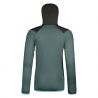 FLEECE GRID HOODY W mørk arktisk grå