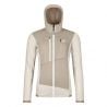 Polaire ORTOVOX FLEECE GRID HOODY W (white chalk) Femme