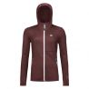 Fleece Ortovox FLEECE HOODY W (winetasting) Women