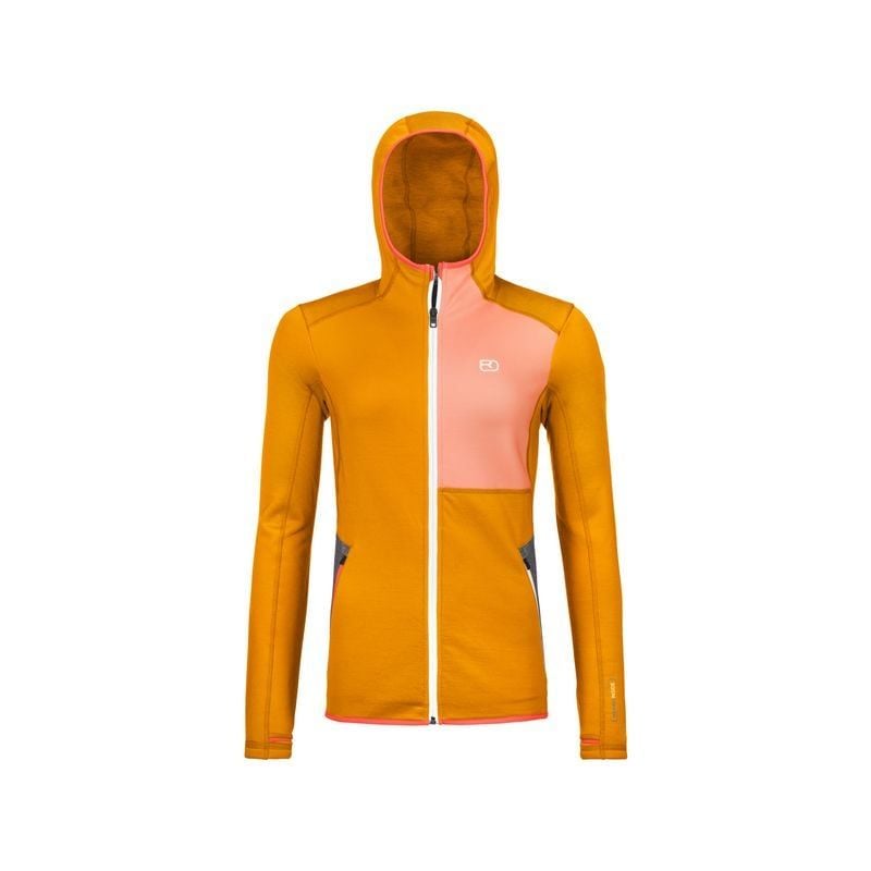 Donna Ortovox FLEECE HOODY W (autumn leves) fleece