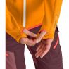 Polar fleece Ortovox FLEECE HOODY W (white chalk) Woman