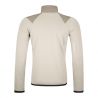 FLEECE GRID JACKET M hvid kridt