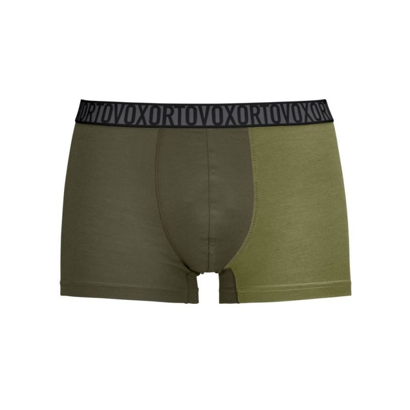 Caleçon ORTOVOX 150 Essentials Trunks (dark wild herbs) Homme
