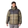 Uomo Columbia Giacca con cappuccio Pike Lake II (Stone Green, Shark)