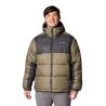 Chaqueta con capucha para hombre Columbia Pike Lake II (Stone Green, Shark)