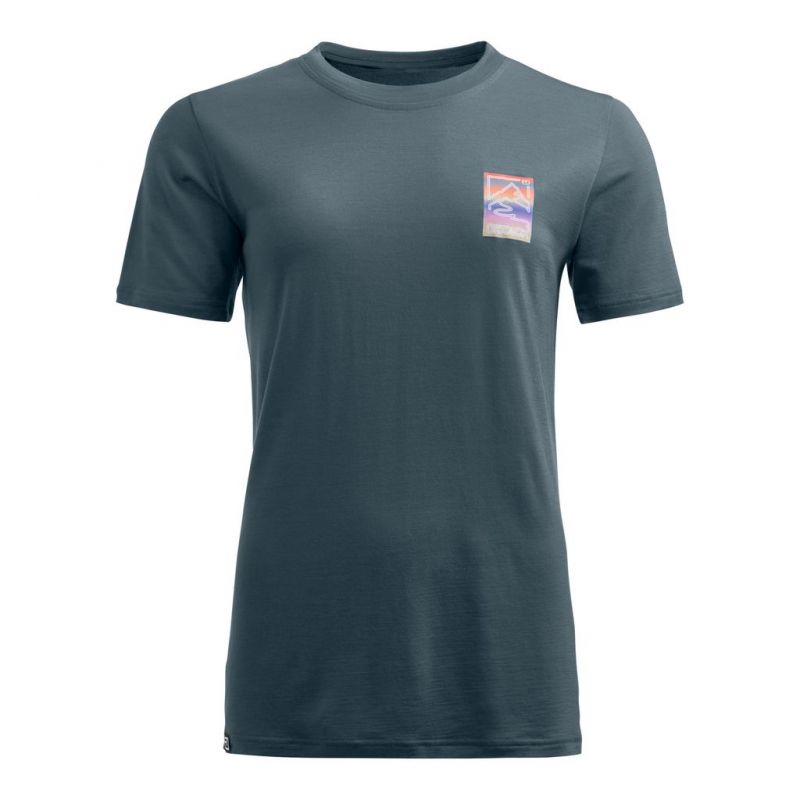 Maglietta da donna Ortovox 140 COOL MTN GRADIENT TS W (grigio artico scuro)