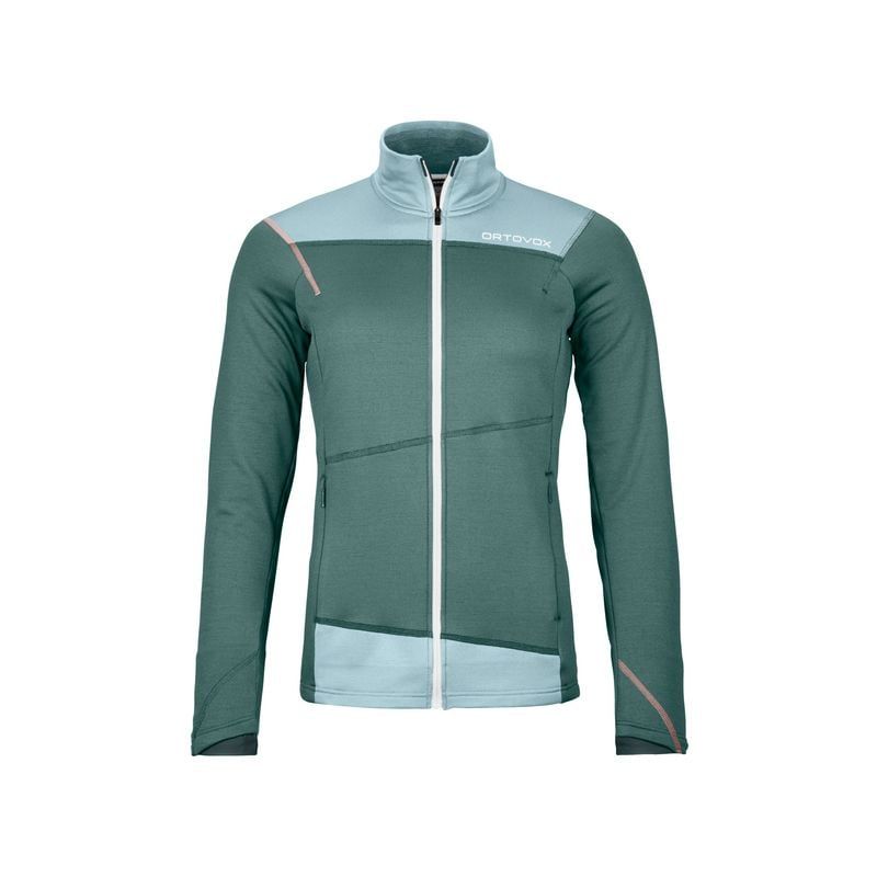 Naisten Ortovox FLEECE LIGHT JACKET W (arktinen harmaa) fleecetakki (arctic grey)
