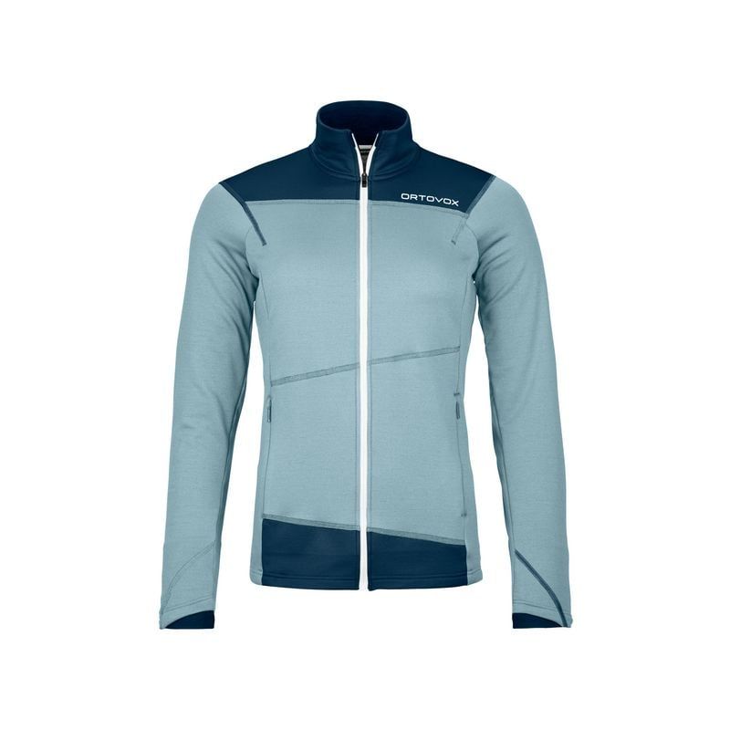 Dam Ortovox FLEECE LIGHT JACKET W (glaciärgrå) fleecejacka