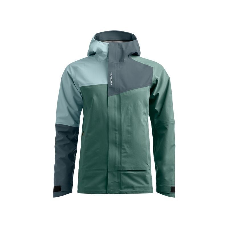 Veste hardshell ORTOVOX SECEDA 3L JACKET W (arctic grey) femme