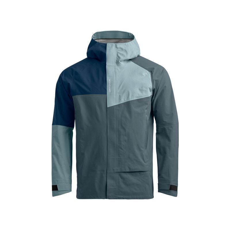 Hardshelljakke Ortovox SECEDA 3L JACKET M (mørk arktisk grå)