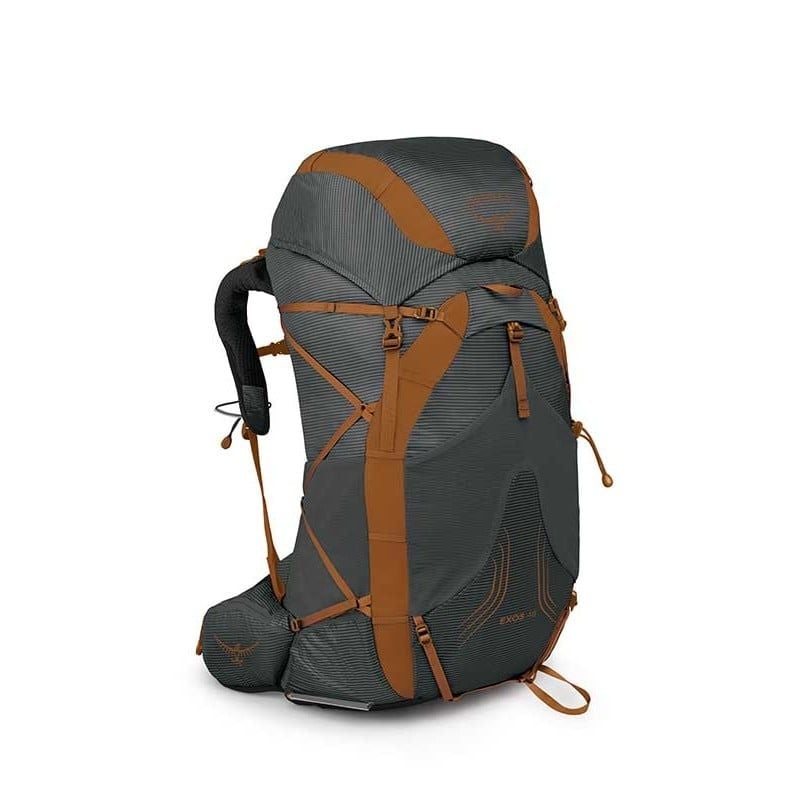 Miesten vaellusreppu Osprey Exos 48 (Dark Charcoal Grey) (Tummanharmaa)