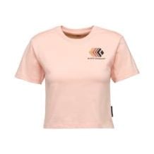 T-Shirt Black Diamond W FADED CROP SS TEE (Alpine Sunrise) Women