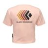 Black Diamond W FADED CROP SS TEE (Alpine Sunrise)