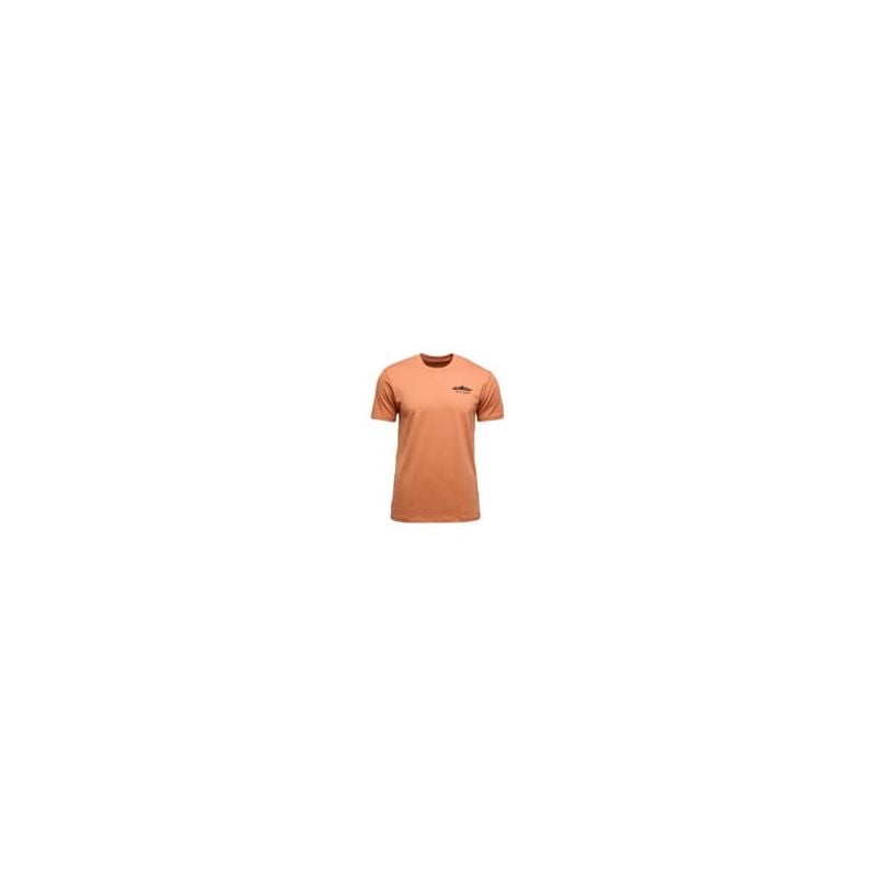 Camiseta Black Diamond M MOUNTAINSCAPE SS TEE (Moab Brown) Hombre