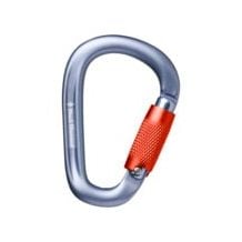 Black Diamond PEARLOCK TWISTLOCK CARABINER (harmaa)