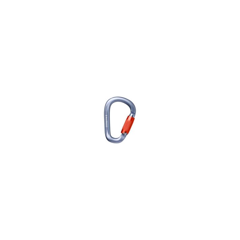 Black Diamond PEARLOCK TWISTLOCK CARABINER (grå)