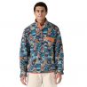 Polaire PATAGONIA M's LW Synch Snap-T P/O (Quilty Fitz: Wetland Blue) Homme