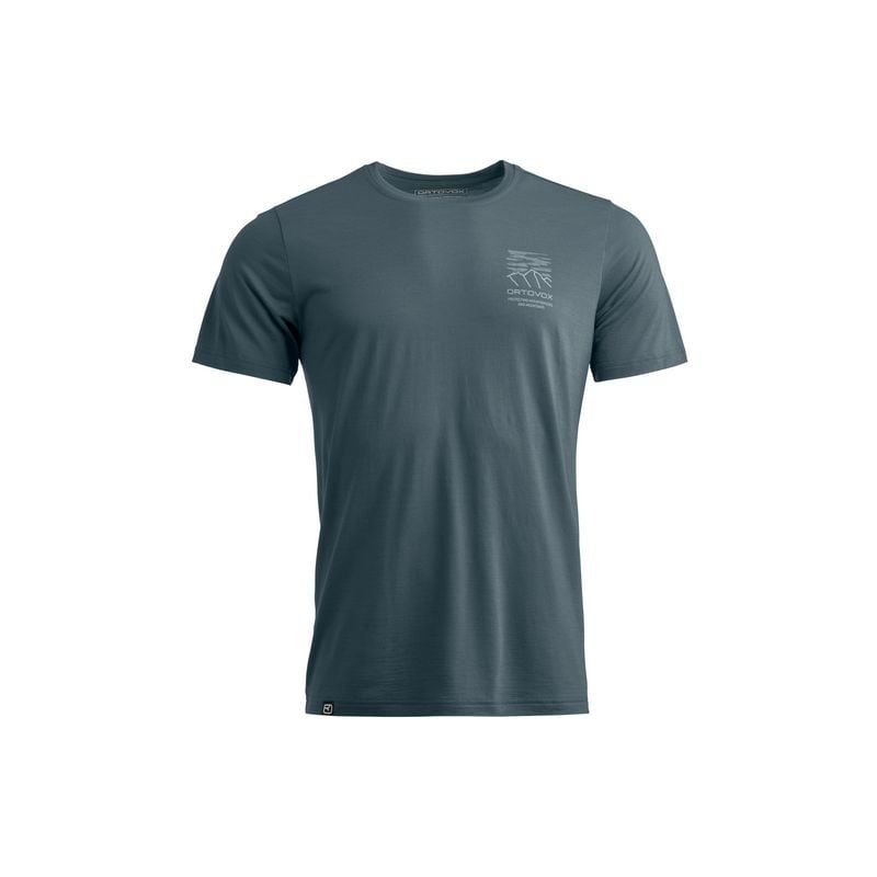T-shirt Ortovox 150 COOL MTN MISSION TS M (dark arctic grey) man