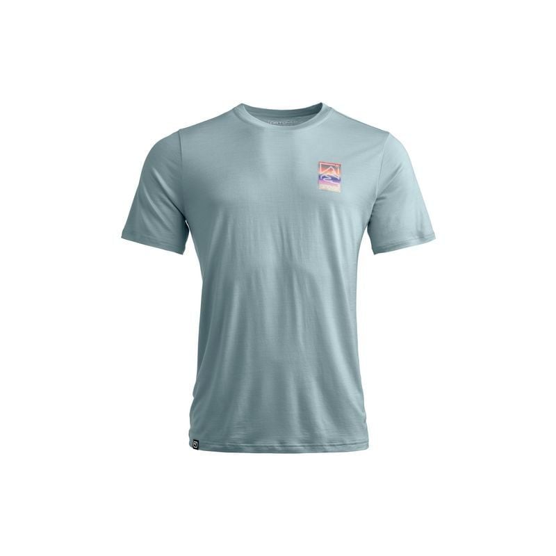 T-shirt Ortovox 140 COOL MTN GRADIENT TS M (glacier grey) man