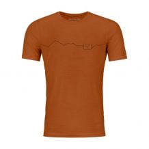 T-paita Ortovox 150 COOL MOUNTAIN TS M (harjanruskea) mies