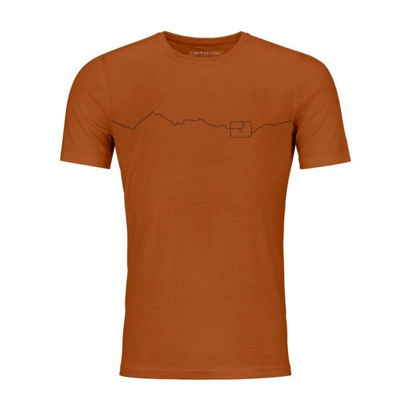T-shirt Ortovox 150 COOL MOUNTAIN TS M (bristle brown) man