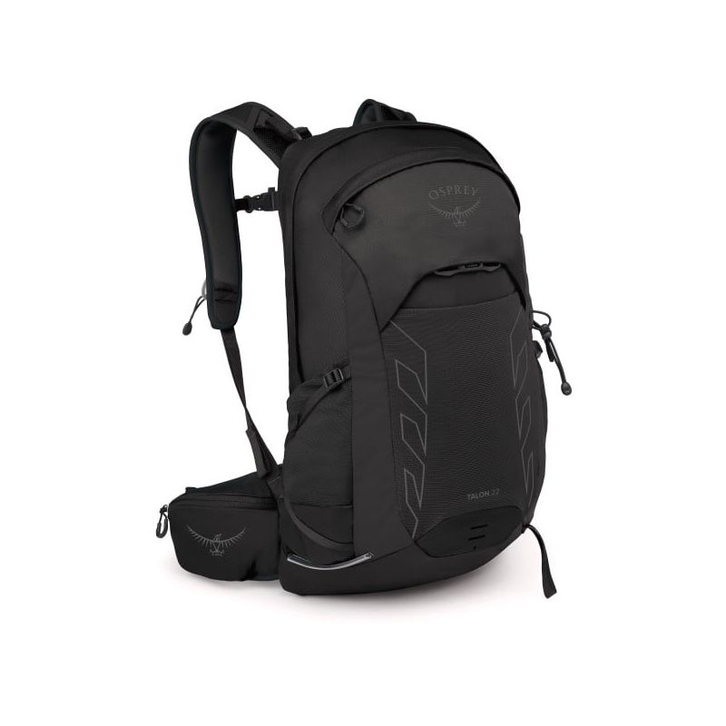 Wandelrugzak Osprey Talon 22 (Zwart/Steenkoolgrijs) Heren