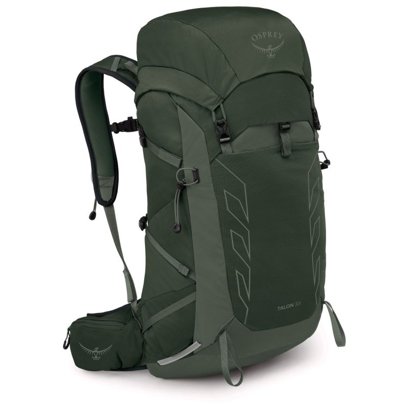 Rygsæk vandreture Osprey Talon 33 (Green Canopy/Pine L) Mand
