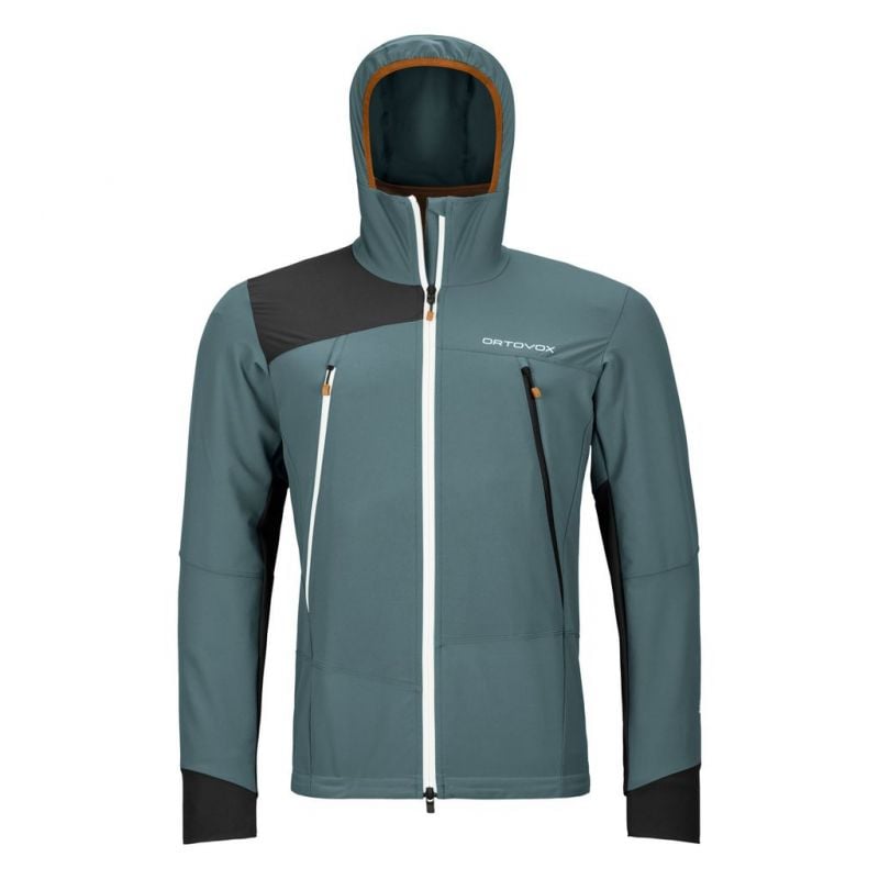 Giacca Ortovox PALA HOODED JACKET M (grigio artico scuro) uomo