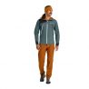 Ortovox PALA HOODED JACKET M (donker poolgrijs)