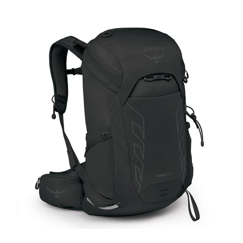 Vandrerygsæk til kvinder Osprey Tempest 26 (Black/Coal Grey)