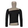 FLEECE LIGHT HOODY M black raven
