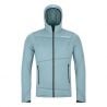 Fleecejakke for menn Ortovox FLEECE LIGHT HOODY M (isgrå)