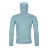FLEECE LIGHT HOODY M gris glaciar