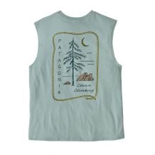 T-paita Patagonia W's Clean Climb Roots Boxy Organic Tank (Thermal Blue) Naisten Clean Climb Roots Boxy Organic Tank (Thermal Blue) Naisten