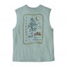 Patagonia Canotta organica Clean Climb Roots Boxy W's (Thermal Blue)