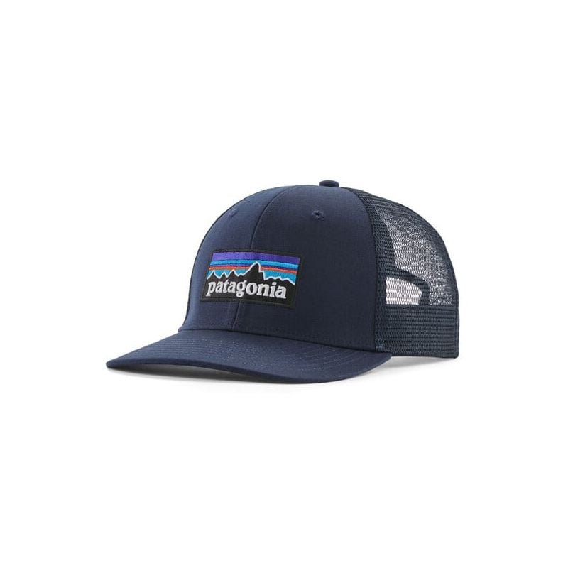 Casquette PATAGONIA P-6 Logo Trucker Hat (New Navy)