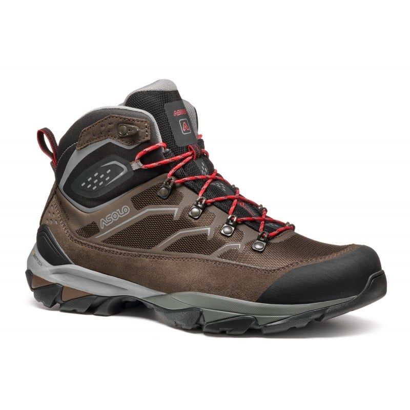 Chaussure de randonnée ASOLO ACADIA MID GTX MM (DARK BROWN / FROST GREY) homme