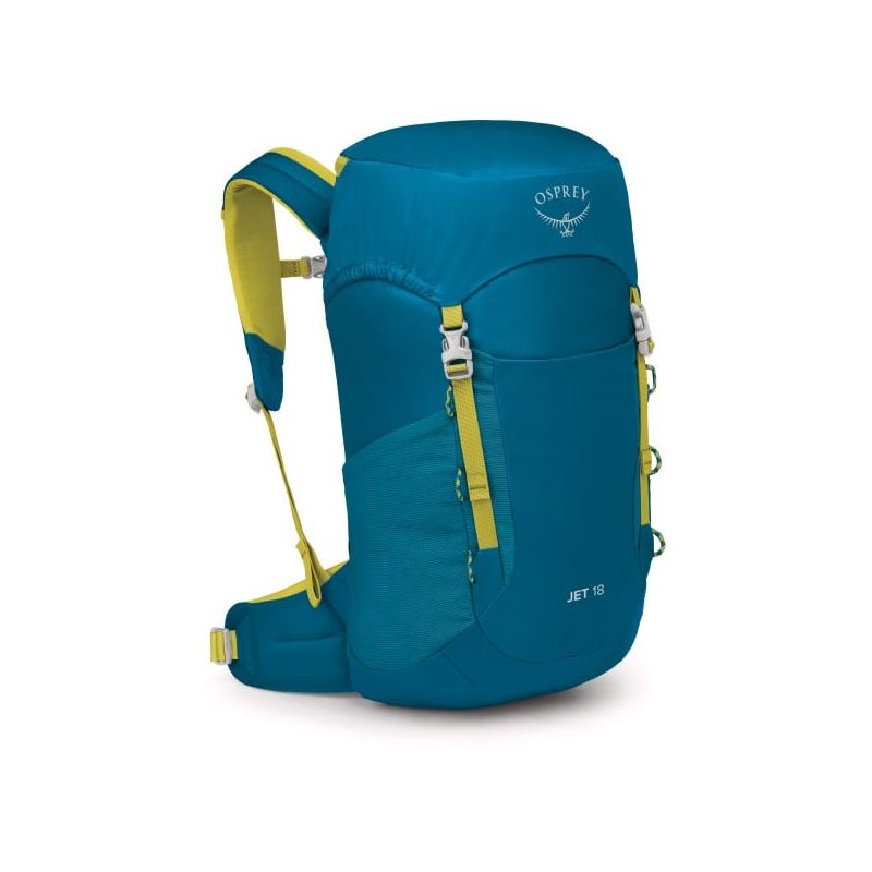Barnryggsäck Osprey Jet 18 (Blue Spikemoss/Lemo)
