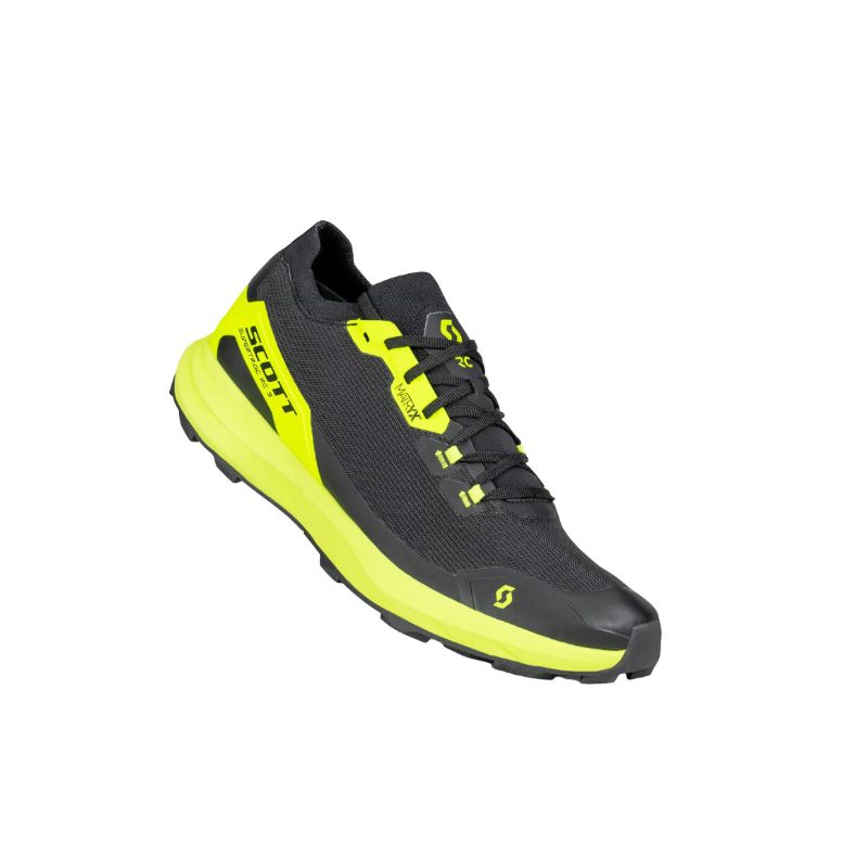 Trailsko för herrar Scott SCO Shoe Supertrac RC 3 (svart/säkerhetsgul)