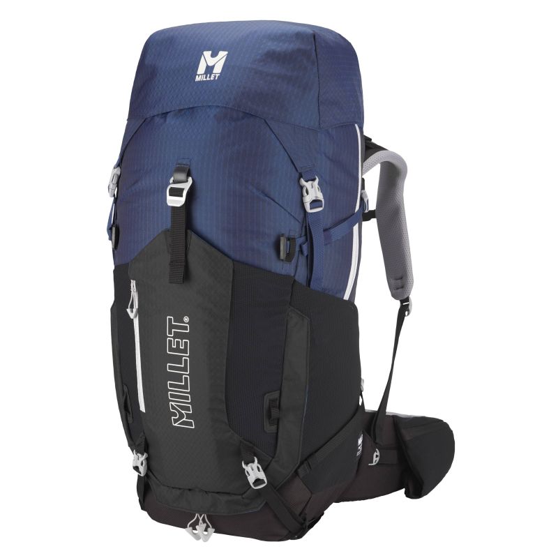 Mochila de senderismo para mujer Millet UBIC 50+10 W (E-NEGRO/AZUL OSCURO)