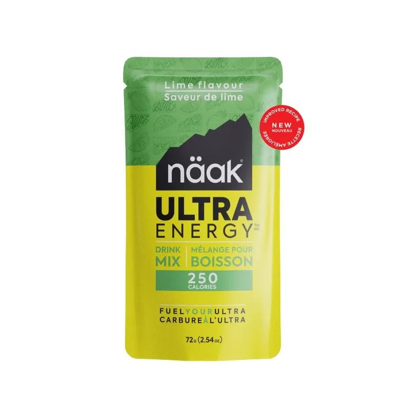 Pak x6 Energiedrank Naak Limoen - Ultra Energy Drink Mix (72g)