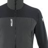 Heren softshell jas Millet Fusion XCS Hoodie (ZWART/DONKERGRIJS)