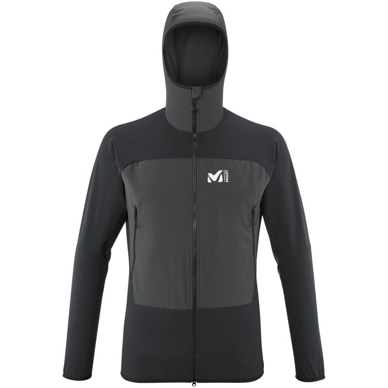 Softshelljacke Millet Fusion XCS Hoodie (SCHWARZ/DARK GREY) Mann