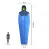Slaapzak Millet BOSSONS-2° REG (ICON BLAUW) Unisex