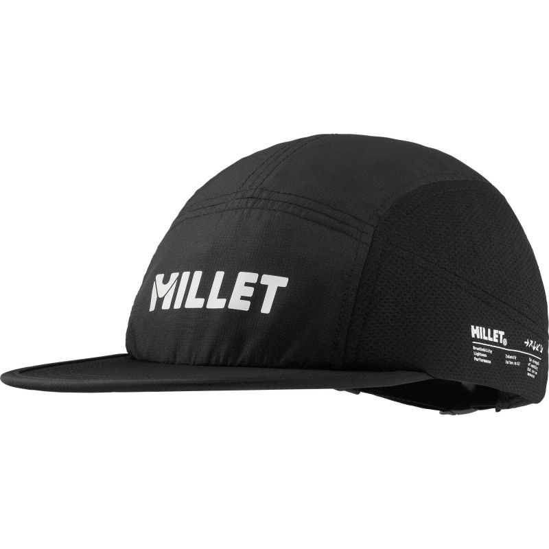 Trailrunning-Mütze Millet INTENSE CAP (BLACK - SCHWARZ) Unisex