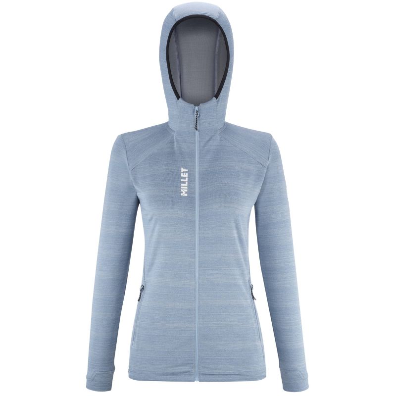 Polar fleece Millet Damesmodel CIMAI L HOODIEW (CORONET BLAUW)