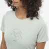 T-shirt Millet UBIC L TS SS W (SEAWEED), dam