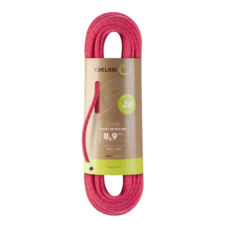 STANDARD TRIPLE ROPE Edelrid Swift 48 Eco Dry 8.9mm 40M (pink)