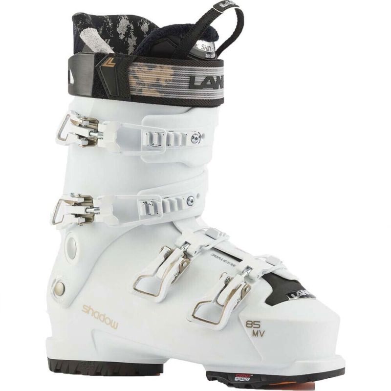 Skor för skidåkning Lange SHADOW 85 W MV GW (WHITE-GOLD) dam